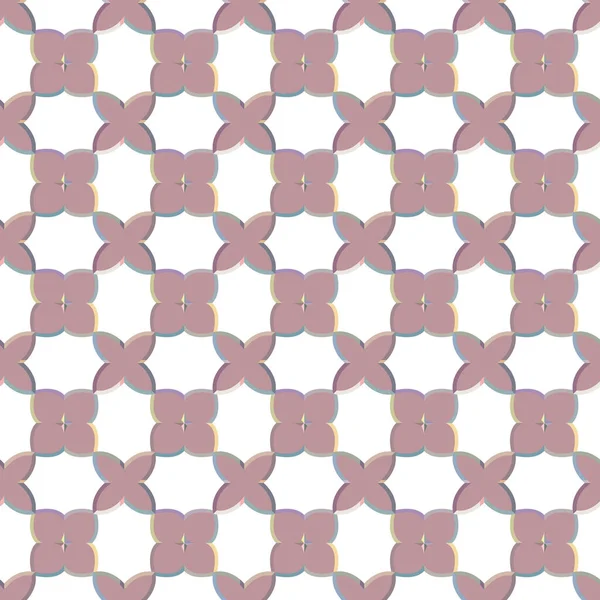 Geometrik süslemeli vektör deseni. Kusursuz tasarım dokusu 