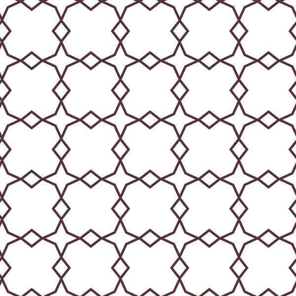 Geometrik süslemeli vektör deseni. Kusursuz tasarım dokusu 