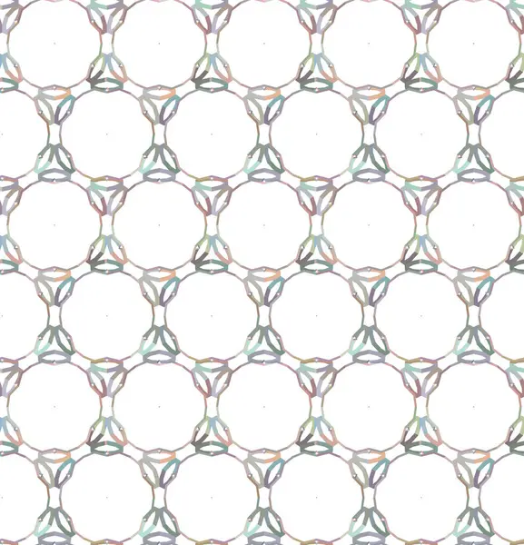 Geometrik süslemeli vektör deseni. Kusursuz tasarım dokusu