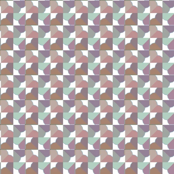 Geometrik süslemeli vektör deseni. Kusursuz tasarım dokusu