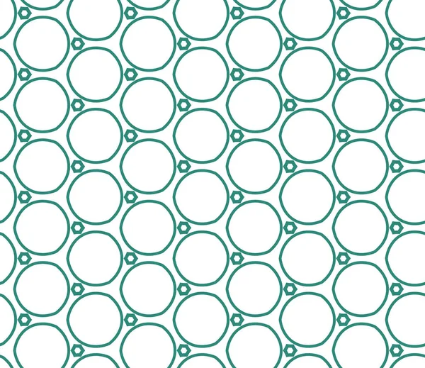 Geometrik süslemeli vektör deseni. Kusursuz tasarım dokusu