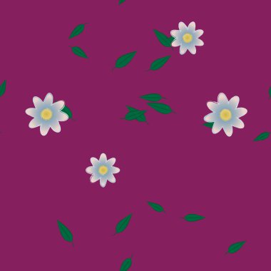 Çiçeksiz arka plan, vektör illüstrasyonu