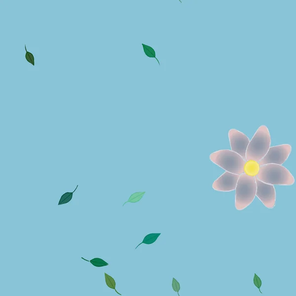 Hermoso Fondo Sin Costura Floral Ilustración Vectores — Vector de stock