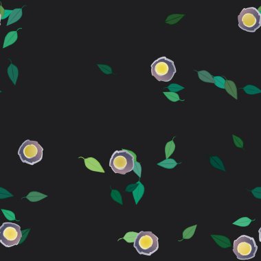 Çiçeksiz arka plan, vektör illüstrasyonu