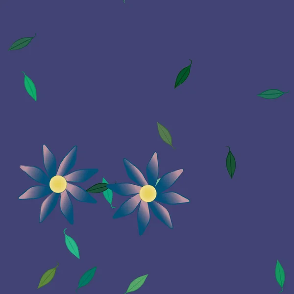 Hermoso Fondo Sin Costura Floral Ilustración Vectores — Archivo Imágenes Vectoriales