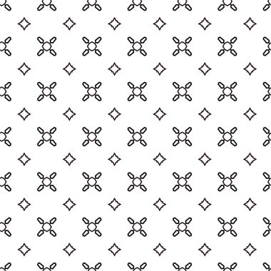 Soyut geometrik süslemesiz desen. tasarım arkaplanı, vektör illüstrasyonu 