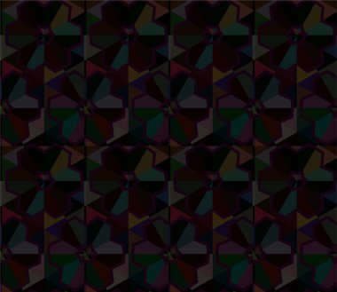 Soyut geometrik süslemesiz desen. tasarım arkaplanı, vektör illüstrasyonu