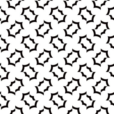 Soyut geometrik süslemesiz desen. tasarım arkaplanı, vektör illüstrasyonu