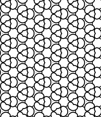 Soyut geometrik süslemesiz desen. tasarım arkaplanı, vektör illüstrasyonu