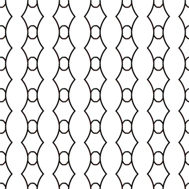 Soyut geometrik süslemesiz desen. tasarım arkaplanı, vektör illüstrasyonu