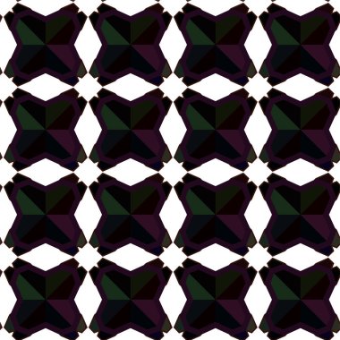 Soyut geometrik süslemesiz desen. tasarım arkaplanı, vektör illüstrasyonu