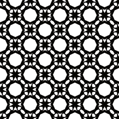 Soyut geometrik süslemesiz desen. tasarım arkaplanı, vektör illüstrasyonu
