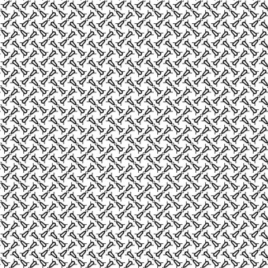 Soyut geometrik süslemesiz desen. tasarım arkaplanı, vektör illüstrasyonu 