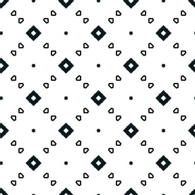 Soyut geometrik süslemesiz desen. tasarım arkaplanı, vektör illüstrasyonu