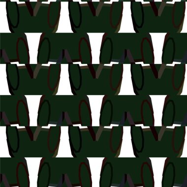 Soyut geometrik süslemesiz desen. tasarım arkaplanı, vektör illüstrasyonu