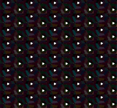 Soyut geometrik süslemesiz desen. tasarım arkaplanı, vektör illüstrasyonu