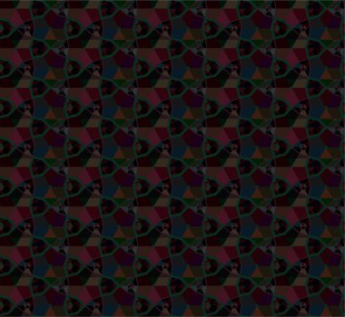 Soyut geometrik süslemesiz desen. tasarım arkaplanı, vektör illüstrasyonu