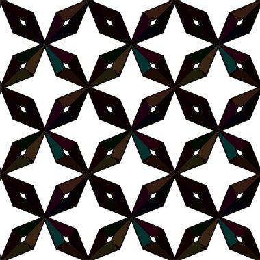 Soyut geometrik süslemesiz desen. tasarım arkaplanı, vektör illüstrasyonu