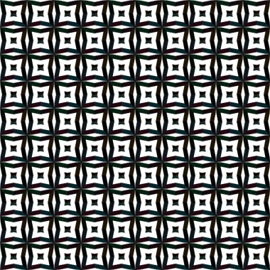 Soyut geometrik süslemesiz desen. tasarım arkaplanı, vektör illüstrasyonu