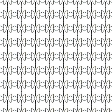 Soyut geometrik süslemesiz desen. tasarım arkaplanı, vektör illüstrasyonu