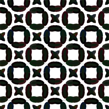 Soyut geometrik süslemesiz desen. tasarım arkaplanı, vektör illüstrasyonu