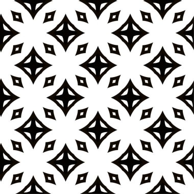 Soyut geometrik süslemesiz desen. tasarım arkaplanı, vektör illüstrasyonu