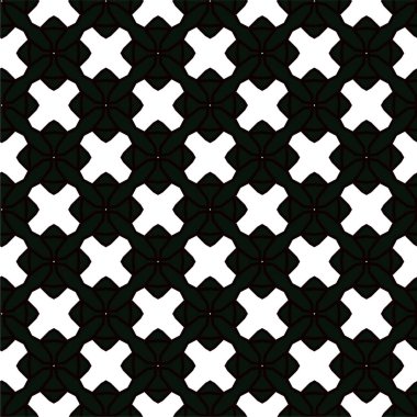 Soyut geometrik süslemesiz desen. tasarım arkaplanı, vektör illüstrasyonu