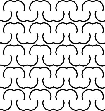 soyut geometrik dikişsiz desen, vektör illüstrasyonu