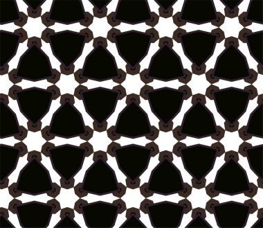 Soyut geometrik süslemesiz desen. tasarım arkaplanı, vektör illüstrasyonu