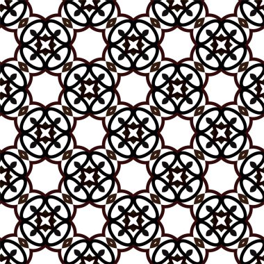 Soyut geometrik süslemesiz desen. tasarım arkaplanı, vektör illüstrasyonu