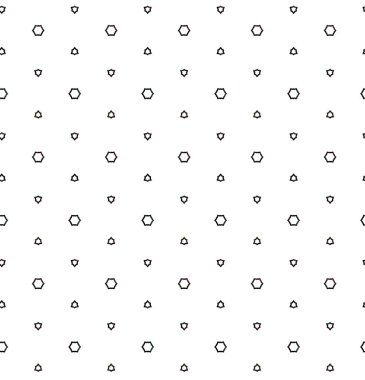 Soyut geometrik süslemesiz desen. tasarım arkaplanı, vektör illüstrasyonu