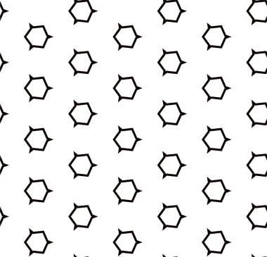 Soyut geometrik süslemesiz desen. tasarım arkaplanı, vektör illüstrasyonu
