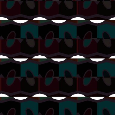 Soyut geometrik süslemesiz desen. tasarım arkaplanı, vektör illüstrasyonu