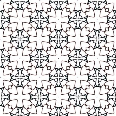 Soyut geometrik süslemesiz desen. tasarım arkaplanı, vektör illüstrasyonu