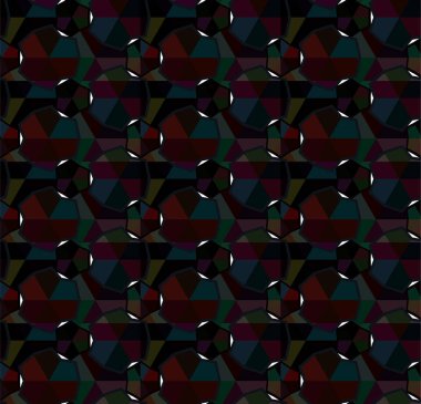 Soyut geometrik süslemesiz desen. tasarım arkaplanı, vektör illüstrasyonu