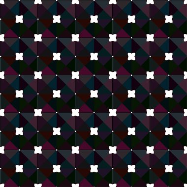 Soyut geometrik süslemesiz desen. tasarım arkaplanı, vektör illüstrasyonu