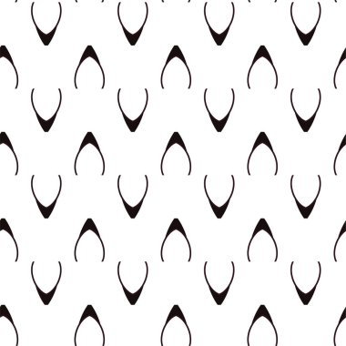 Soyut geometrik süslemesiz desen. tasarım arkaplanı, vektör illüstrasyonu