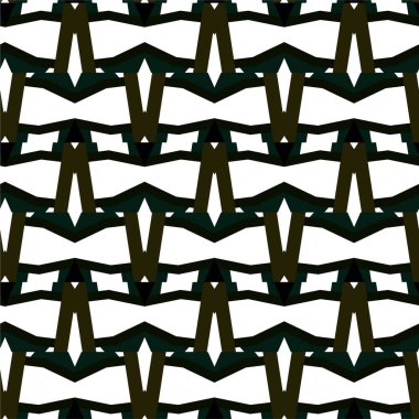 Soyut geometrik süslemesiz desen. tasarım arkaplanı, vektör illüstrasyonu