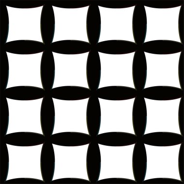 Soyut geometrik süslemesiz desen. tasarım arkaplanı, vektör illüstrasyonu