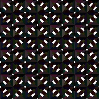 Soyut geometrik süslemesiz desen. tasarım arkaplanı, vektör illüstrasyonu 