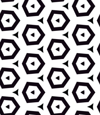 Soyut geometrik süslemesiz desen. tasarım arkaplanı, vektör illüstrasyonu