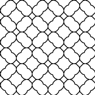 Soyut geometrik süslemesiz desen. tasarım arkaplanı, vektör illüstrasyonu