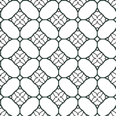 Soyut geometrik süslemesiz desen. tasarım arkaplanı, vektör illüstrasyonu 