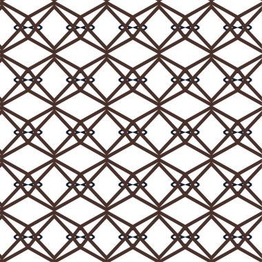 Soyut geometrik süslemesiz desen. tasarım arkaplanı, vektör illüstrasyonu