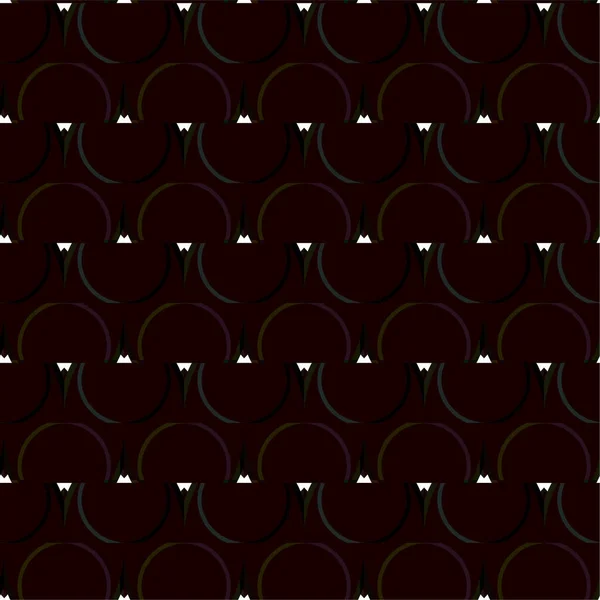 Resumo Padrão Ornamental Sem Costura Geométrica Fundo Projeto Ilustração Vetorial —  Vetores de Stock