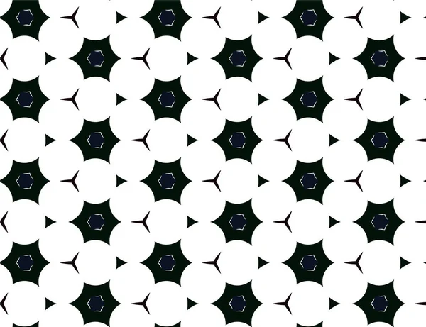 Abstrakte Geometrische Ornamentale Nahtlose Muster Design Hintergrund Vektorillustration — Stockvektor