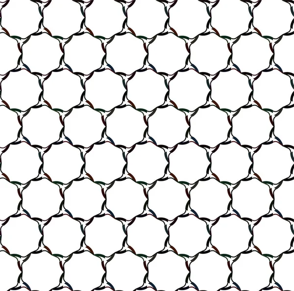 Abstrakte Geometrische Ornamentale Nahtlose Muster Design Hintergrund Vektorillustration — Stockvektor