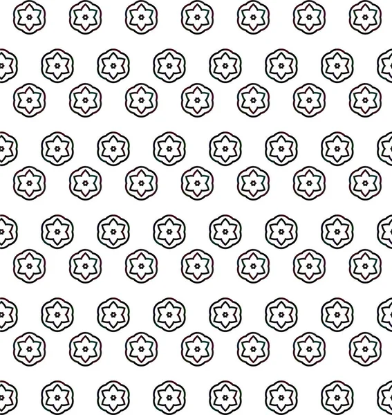 Abstrakte Geometrische Ornamentale Nahtlose Muster Design Hintergrund Vektorillustration — Stockvektor