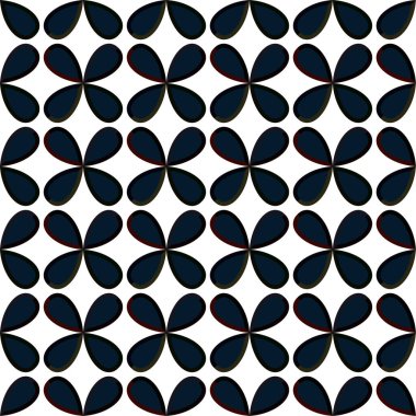 Soyut geometrik süslemesiz desen. tasarım arkaplanı, vektör illüstrasyonu