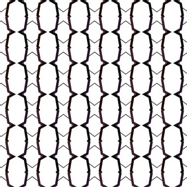 Soyut geometrik süslemesiz desen. tasarım arkaplanı, vektör illüstrasyonu